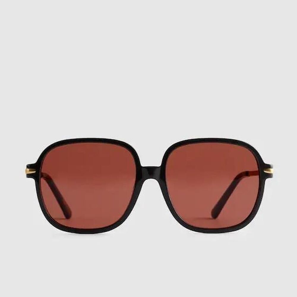 Madewell Women's Brown and Burgundy Sunglasses